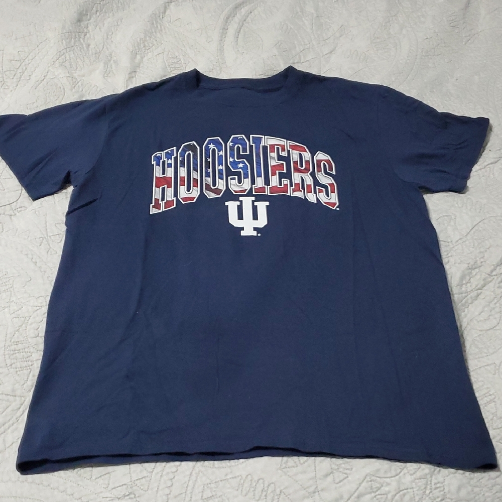 Hoosiers Navy Blue Men's T-Shirt